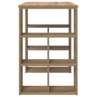 Бюро с рафт със съхранение Дъб 90 x 50 x 75 см Инженерно дърво