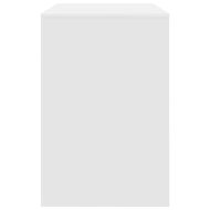 Бюро с рафт Бяло 102 x 50 x 75 см Инженерно дърво