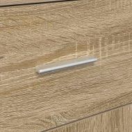 Шкаф с чекмедже дъб сонома 38 x 34.5 x 75 см Инженерно дърво