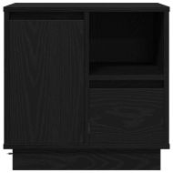 Нощен шкаф 2 pcs Черния дъб 50 x 34,5 x 50 см. Инженерно дърво