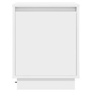 Нощен шкаф 2 pcs Бяло 39 x 34,5 x 50 см Инженерно дърво
