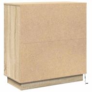 Нощен шкаф Сонома дъб 71 x 34,5 x 75 см Инженерно дърво