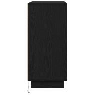 Шкафче с рафт Черния дъб 71 x 34.5 x 75 см Инженерно дърво