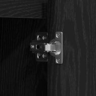 Шкафче с рафт Черния дъб 71 x 34.5 x 75 см Инженерно дърво