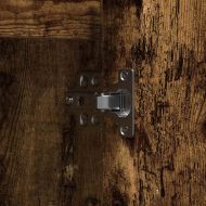 Шкафче с рафт Димян дъб 71 x 34.5 x 75 см Инженерно дърво