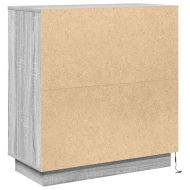 Шкафче с рафт Сив Сонома 71 x 34.5 x 75 см Инженерно дърво