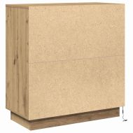 Шкафче с рафт с врата Дъб 71 x 34.5 x 75 см Инженерно дърво