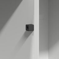 ТВ шкаф Бяло 100 x 38 x 49 см Инженерно дърво