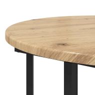 Комплект помощни маси с рафт 2 pcs Кафяво