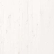 Леглово дъно Бяло 213.5 x 104 x 9 см Солидно борово дърво