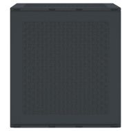 Кутия за съхранение в градината Антрацит 55 x 53 x 57 см