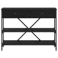 Конзолна маса с чекмедже Черния дъб 100 x 34,5 x 75 см Дърво