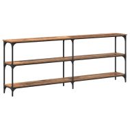 Конзолна маса Старо дърво 200 x 29 x 75 cm