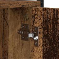 Шкаф за пералня Старо дърво 68 x 48.5 x 194 см