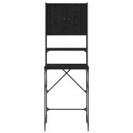 Шкаф за пералня Черен дъб 68 x 48.5 x 194 см