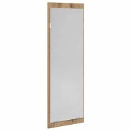 Комплект мебели за антре 4 pcs Черен дъб Инженерно дърво