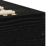 Рамка за легло с таблото Черния дъб 75 x 190 cm Инженерно дърво