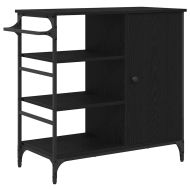 Кухненска количка Черния дъб 87.5 x 39 x 84.5 см