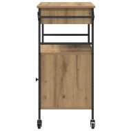 Кухненска количка Дъб 56 x 43 x 89,5 см Инженерно дърво