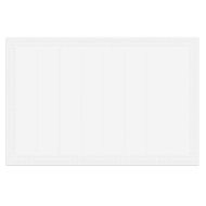 Градинска маса за хранене Бяло 150 x 100 x 73 см полиратан