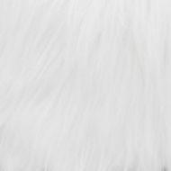 Табуретка, бяла, тиково дърво масив