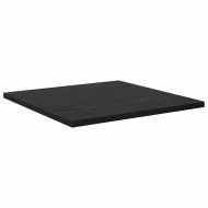 Етажерка Борд 4 pcs Черно 40 x 40 x 1,5 cm Инженерно дърво