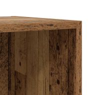 Комплект ТВ шкаф 4 pcs Старо дърво 37 x 35 x 37,5 см