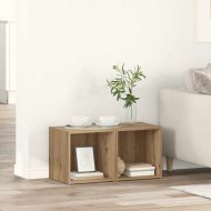 Комплект ТВ шкаф 2 pcs Дъб 37 x 35 x 37,5 см Инженерно дърво