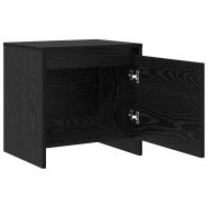 Нощен шкаф Черния дъб 45 x 34 x 44,5 см Инженерно дърво