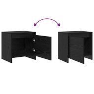 Нощен шкаф Черния дъб 45 x 34 x 44,5 см Инженерно дърво