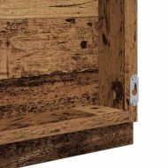 Огледало Старо дърво 90 x 8,5 x 37 см Инженерно дърво