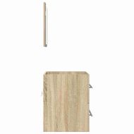 Комплект мебели за баня с чекмедже Кафяво 41 x 38,5 x 48 cm