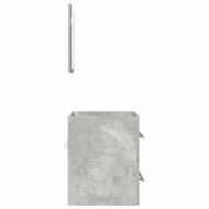 Комплект мебели за баня с чекмедже Сив 41 x 38,5 x 48 cm