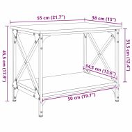 Странична маса Дъб 55 x 38 x 45 см Инженерно дърво
