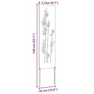 Екран за градинска неприкосновеност Маслиненозелен 32 x 140 см