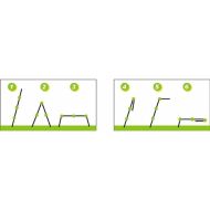 Алуминиева стълба 8 стъпала 150 кг