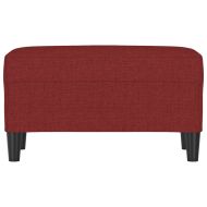 Пейка, виненочервен, 70x35x41 см, плат