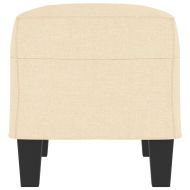 Пейка, кремава, 70x35x41 см, плат