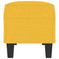 Пейка, светложълт, 100x35x41 см, плат