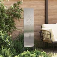 Екран за градинска неприкосновеност Сребрист 32 x 140 см