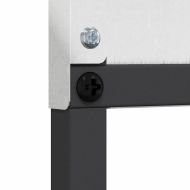 Екран за градинска неприкосновеност Сребрист 32 x 140 см