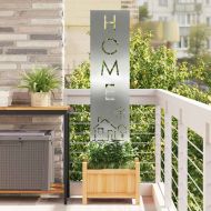 Екран за градинска неприкосновеност Сребрист 32 x 140 см