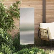 Екран за градинска неприкосновеност Сребрист 50 x 140 см