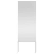 Екран за градинска неприкосновеност Сребрист 50 x 140 см