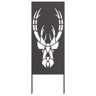 Екран за градинска неприкосновеност Черно 50 x 140 см