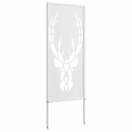 Екран за градинска неприкосновеност Бяло 50 x 140 см