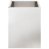 Градинска саксия Неръждаема стомана 32 x 32 x 40 см