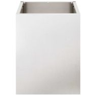 Градинска саксия Неръждаема стомана 32 x 32 x 40 см