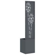 Екран за градинска неприкосновеност Антрацит 32 x 140 см