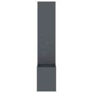 Екран за градинска неприкосновеност Антрацит 32 x 140 см